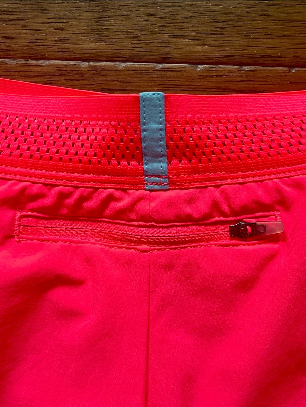 NIKE Aeroswift Running Shorts Hot Pink Neon Coral Sz L Perforated Reflective - Picture 6 of 11